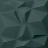 A 3D geometric wall panel with a dark gray finish. Produktbild-Vorschau