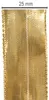 Goldenes Geschenkband 25mm x 25m Drahtkante Deko Produktbild-Vorschau 3