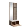 Garderobe MARGARET II, Farbe: Artisan + Schwarze Lamellen + Produktbild-Vorschau 3