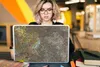 MuchoWow® Laptop Aufkleber Sticker Cover Rost - Schiefer - Produktbild-Vorschau 5