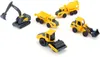 Maisto 12375 - Set di 5 veicoli da costruzione Volvo (8 cm) Anteprima dell’immagine prodotto 2