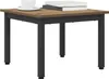vidaXL Table basse artisanale chêne 50 x 50 x 36 cm bois Voir les images du produit 3