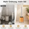 Wc-Bürste In Einer Rohre Mit Behälter Aus Bambus Bonja Produktbild-Vorschau 9