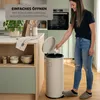 eluno Abfalleimer VINTAGE, Treteimer, 30 Liter Produktbild-Vorschau 5