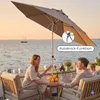 doppler EXPERT Sonnenschirm Kurbelschirm AutoTilt 280cm Produktbild-Vorschau 7