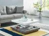 Couchtisch FAUSTO – Drehbare Tischplatte – MDF, weiß Produktbild-Vorschau 7