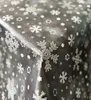 PVC Wachstuch Tischdecke EISKRISTALL Christmas grau Produktbild-Vorschau 3