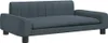 vidaXL Pelíšek pro psy Dark Grey 90x53x30 cm Látka Náhled obrázku produktu 1