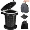 Faltbare Campingtoilette max 150 kg, Mobile Camping Produktbild-Vorschau 1