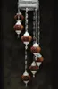 Hanglamp aus buntem Pastellglas mit orientalischem Mosaik, Produktbild-Vorschau 3
