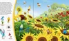 A children's book illustration depicting a sunny meadow with sunflowers, bees, butterflies, and a frog character. Produktbild-Vorschau