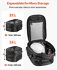 Borsa posteriore per moto SucceBuy (22-34 L) con copertura Anteprima dell’immagine prodotto 3