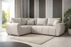 AX LIVING Malatya L Ecksofa mit Schlaffunktion Sofa L Beige Produktbild-Vorschau 1