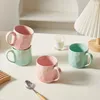 Kaffeetassen Set 4-teilig 360ml aus Keramik – bunte große Produktbild-Vorschau 5