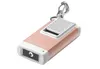 A rose gold LED Lenser keychain flashlight against a white background. Anteprima dell’immagine prodotto