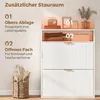 Szafka na buty HOMCOM z 2 klapami, pojemność na 12–16 par, Podgląd zdjęcia produktu 7
