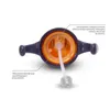 Close-up view of the inside of a bottle cap with labels pointing out specific features. Anteprima dell’immagine prodotto