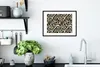 MuchoWow® Gerahmtes Poster Panther Druck - Aquarell - Braun Produktbild-Vorschau 4