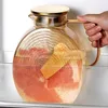 Karaffen, 2,5 L Wasser karaffe Glas aus Borosilikatglas mit Produktbild-Vorschau 4