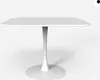 Quadratischer Tisch Design Goblet Stil für Bar Küche Produktbild-Vorschau 5