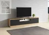 Televizní stolek 200 cm NIKET - Dub taurus / černý Náhled obrázku produktu 5