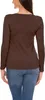 Alkato Damen Langarm Shirt mit O-Ausschnitt, Farbe: Produktbild-Vorschau 3