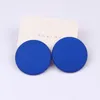 1 Paar Ohrstecker, Bonbonfarben, geometrisch, Sprühfarbe, Produktbild-Vorschau 2