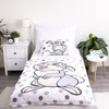 Jerry Fabrics Bavlněné povlečení 100x135 Králík bílá šedá Náhled obrázku produktu 2