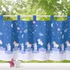 heimtexland ® Kindergardine Einhorn Scheibengardine HxB Produktbild-Vorschau 1