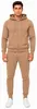 Herren Jogginganzug einfarbig 100% BW 586 Cappuccino XXL Produktbild-Vorschau 2