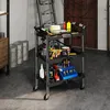 Klappbarer Werkzeugwagen 3-stufig aus Kunststoff und Stahl, Produktbild-Vorschau 8