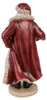 Clayre & Eef, figura de Papá Noel, 33 cm, color rojo, de Vista previa de la imagen del producto 3