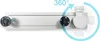 BALNEO Duschablauf Duplex Standard mit doppelseitigem Produktbild-Vorschau 3