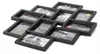 Verk 01453: Fotolijst voor 10 foto's, 54 x 49 cm, zwart Productafbeelding-voorbeeld 3