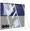 A transparent phone case is shown over a smartphone. Produktbild-Vorschau