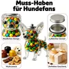 Keksdose Hund Chihuahua Glas Vorratsdose mit Deckel Produktbild-Vorschau 7
