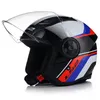 Motocyklová helma LS2 Airflow II Rush - Modrá Červená Bílá, Náhled obrázku produktu 3