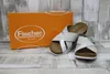 fischer Damen Pantolette beige/silber mit buntem Kreuzband Produktbild-Vorschau 1