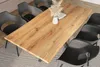 Esstisch 220x100 cm Baumkante Holz Wildeiche-Optik Produktbild-Vorschau 6