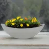 Große ovale Pflanzschale Jardiniere 39 cm in Stein-Optik Produktbild-Vorschau 4