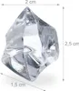 Relaxdays Dekorační diamanty, sada 180 ks, svatební Náhled obrázku produktu 4
