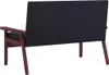 vidaXL 2-Sitzer-Sofa Schwarz Kunstleder Produktbild-Vorschau 6