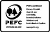 A certification logo and text indicating sustainable forestry practices. Produktbild-Vorschau