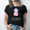 Mr. & Mrs. Panda S T-Shirt Schwein Glühwein - Schwarz - Produktbild-Vorschau 3