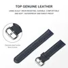 Strap-it Huawei Watch GT 3 42mm Lederarmband (Dunkelblau) - Produktbild-Vorschau 4