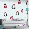 Selbstklebende Folie Fototapete - Brawling Penguins 147x105 Produktbild-Vorschau 2