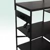 Scaffale da cucina Relaxdays con presa di corrente e porta Anteprima dell’immagine prodotto 5