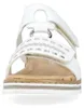 Rieker Alabama/Mirror/Nanao Damenschuhe Pantolette Weiß Productafbeelding-voorbeeld 58