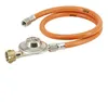 Gasdruckregler Set DRS 452 mit 80 cm Gasschlauch 50 mbar Produktbild-Vorschau 1