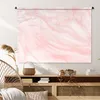 MuchoWow® Wandteppich Wandbehang Marmor - Rosa - Weiß - Produktbild-Vorschau 6